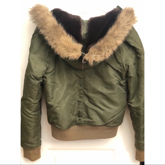 Juicy Couture Bomber Jacket (Green) - Picture 6 of 8